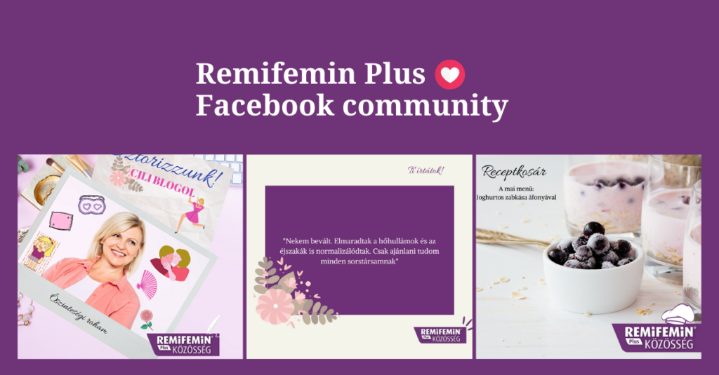 Facebook Page for Remifemin Plus